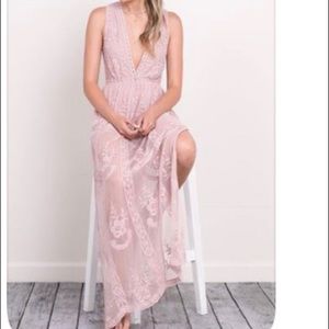 Wishlist lace overlay romper